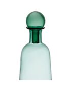 Vase en Verre avec Bouchon Pop'S Vert - D14Xh40Cm