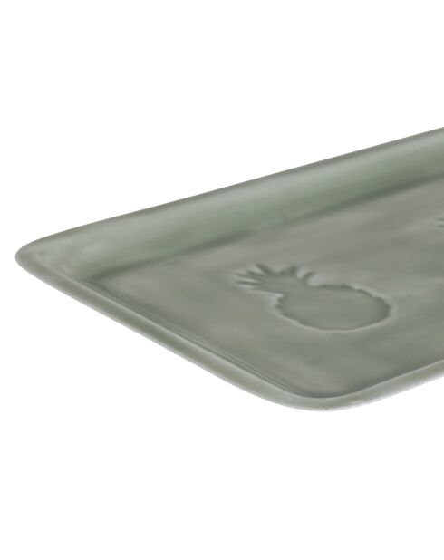Vassoio Allegra Verde - 30X15Cm