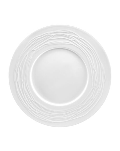 Set de porcelana blanca Lago de 18 piezas