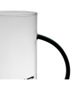 Pichet en Verre Borosilicate Love Colorea - 1L