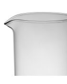 Pichet en Verre Borosilicate Love Colorea - 1L