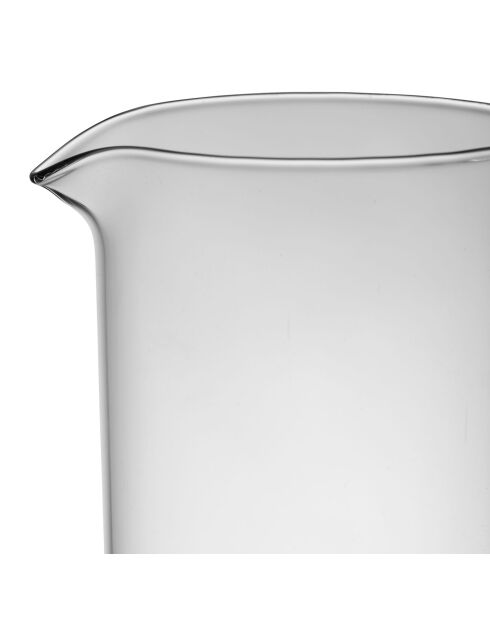 Pichet en Verre Borosilicate Love Colorea - 1L