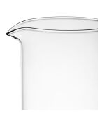 Pichet en Verre Borosilicate Balle Colorea Bleu - 1L