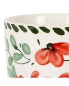 4 Mehrfarbige Bellagio-Steinzeugbecher — 17,5 cl-T7xH7 cm