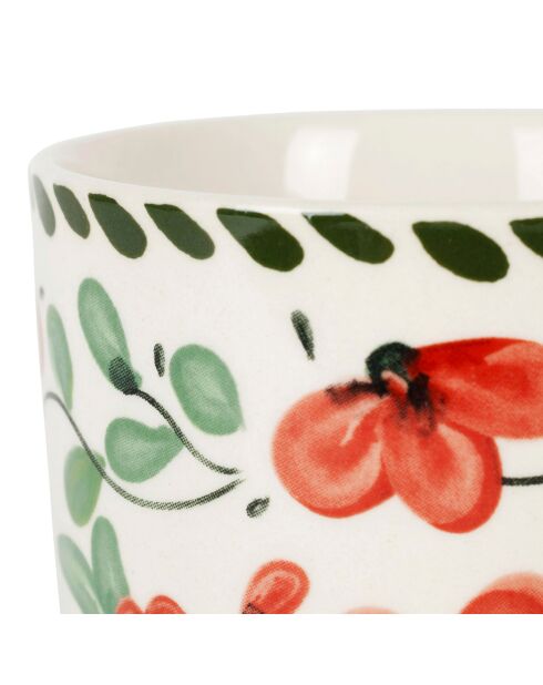 4 Gobelets en Grès Bellagio Multicolores - 17.5Cl-D7Xh7Cm