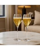 2 Flûtes à champagne Altis Cristallin - 29 cl