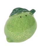 Salière & Poivrière Citron Plat Medi Jaune - H4.5Cm