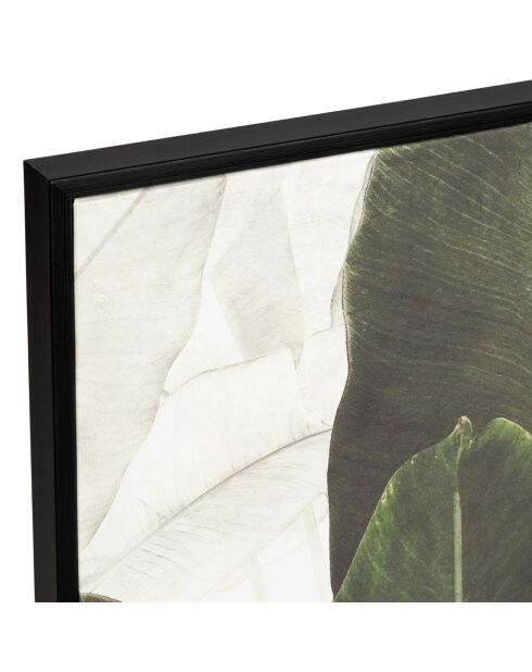 Gallery Leaf Deco Frame Kaki/Zwart - 52X72Cm