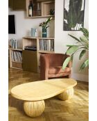 Gallery Leaf Deco Frame Kaki/Zwart - 52X72Cm