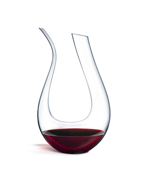 Karaffe 1 L Cygn mundgeblasenes Glas