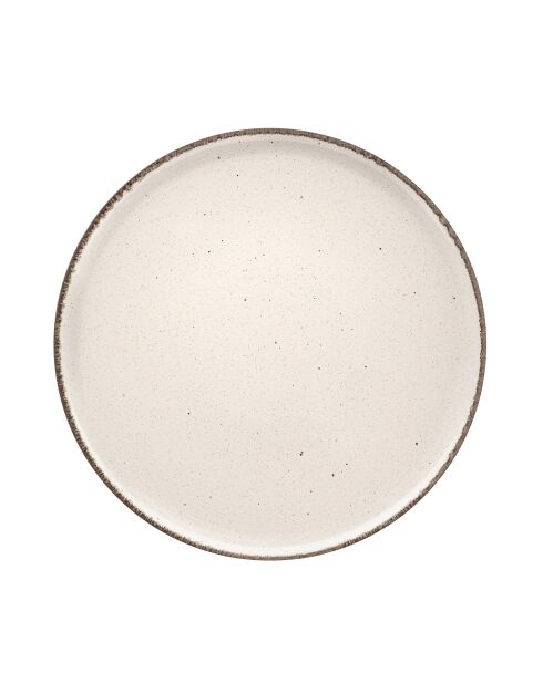 18-delige Yumi beige aardewerkset