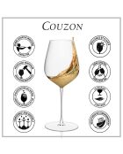 2 Verres à vin  Cristallin Altis - 44 cl