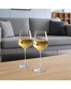 2 Verres à vin  Cristallin Altis - 44 cl