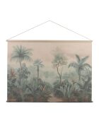 Lienzo de palmeral verde, 145 x 103 cm