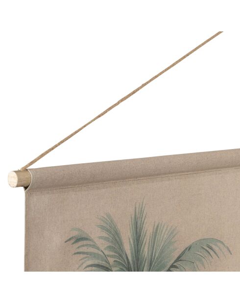 Tela verde Palm Grove - 145x103 cm