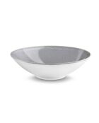18-teiliges Yumi Grey Steinzeug-Set