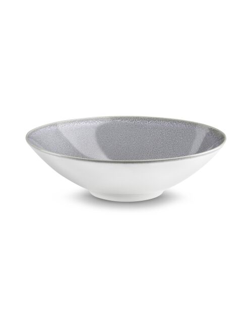 18-teiliges Yumi Grey Steinzeug-Set