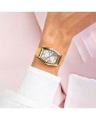 Montre en Acier dorée