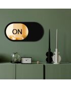 Miroir décoratif Or 60 x 30 cm