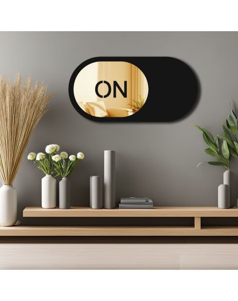 Miroir décoratif Or 60 x 30 cm