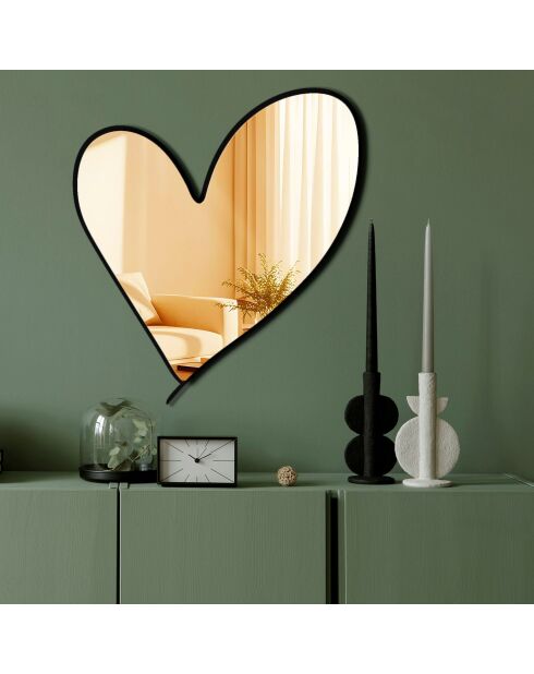 Miroir décoratif Or 43 x 48 cmm