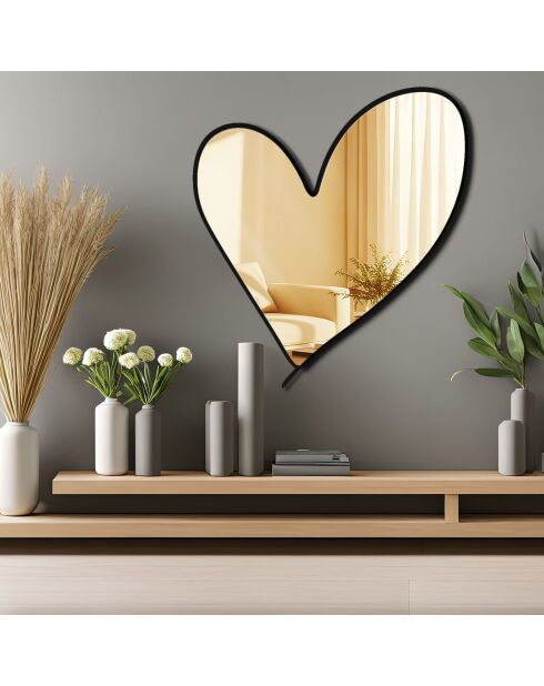 Miroir décoratif Or 43 x 48 cmm