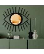 Espejo decorativo dorado 48 x 45 cm