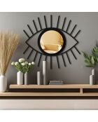 Espejo decorativo dorado 48 x 45 cm