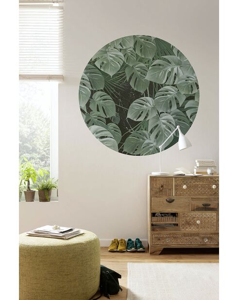 Veelkleurige decoratieve muursticker 78 x 78 cm