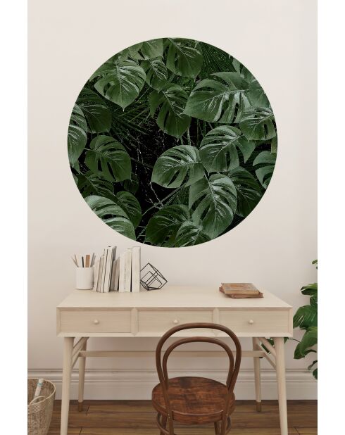 Veelkleurige decoratieve muursticker 78 x 78 cm