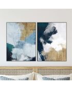 Dekorative MDF-Platte (2 Stück) mehrfarbig 40 x 60 cm