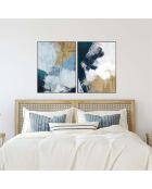 Dekorative MDF-Platte (2 Stück) mehrfarbig 40 x 60 cm