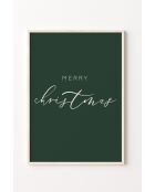 Tableau décoratif encadré (3 pièces) multicolore 33 x 48 cm