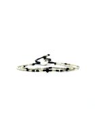 Pulsera Alya de terciopelo negro