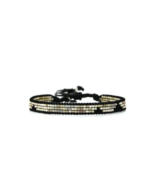 Celia zwarte fluwelen armband