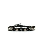 Pulsera Lina de terciopelo negro