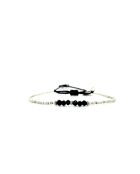 Elena Armband aus schwarzem Samt