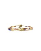 Saly Blue Caramel Armband