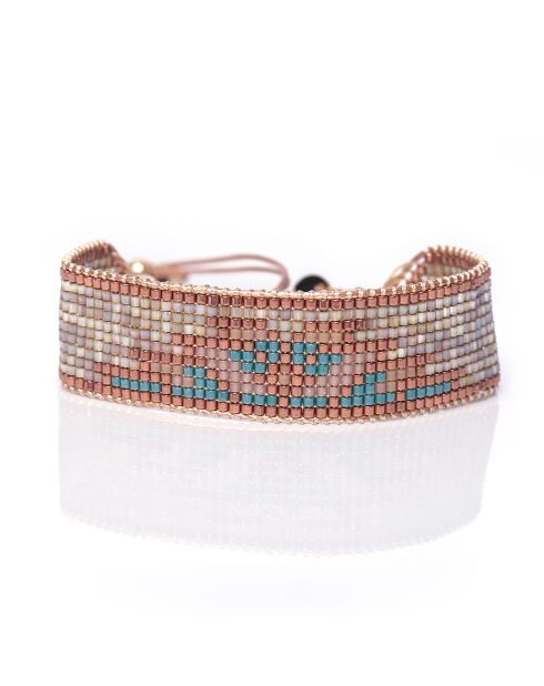 Bracelet Golden Purple Sky Romane