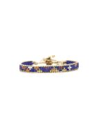 Celia Blue Caramel Armband