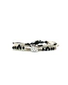 Pulsera de terciopelo negro Fanny