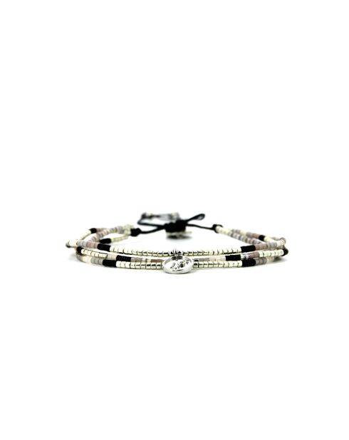 Pulsera de terciopelo negro Emy