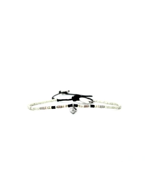 Ness Armband aus schwarzem Samt