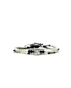 Swen Armband aus schwarzem Samt