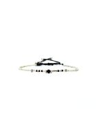 Bracciale Julia in velluto nero
