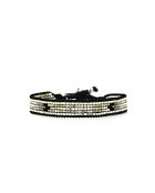 Pulsera Ines de terciopelo negro
