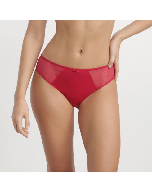 Culotte Generous Coton Bio rouge cerise