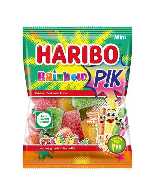 Minibolsos Haribo 30 Rainbow Pik
