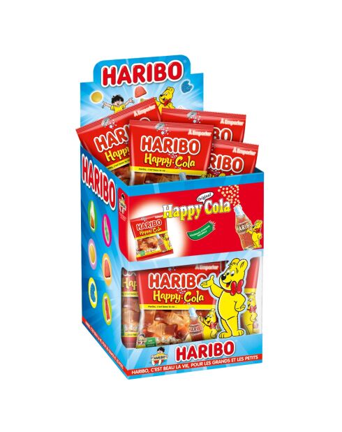 Minibolsas Haribo 30 Happy Cola