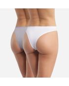 2 Tangas Body Touch Easy blanc/gris